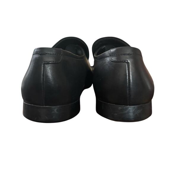 PRADA Slip On Black Dress Loafers Size 9.5 - Picture 4 of 13